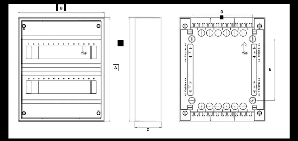 N 36 ALFA - Technical Drawing