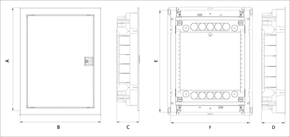 U 24 F - Technical Drawing